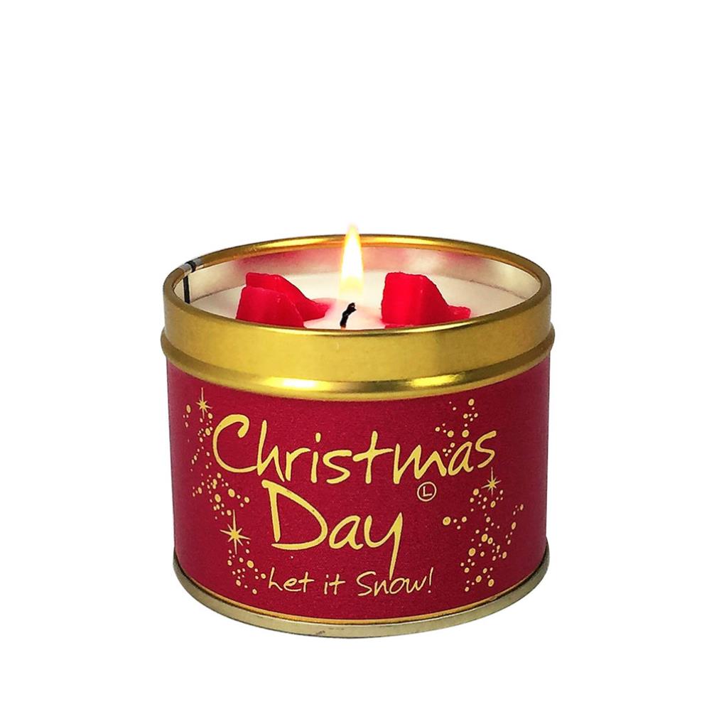 Lily-Flame Christmas Day Tin Candle Extra Image 1
